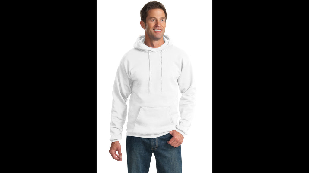 White Hooded Sweatshirt