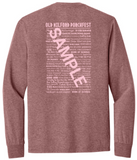 Porch Season Long Sleeve Tee DM132 - Blush Frost - District® Perfect Tri® Long Sleeve Tee