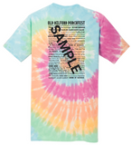 Old Milford Porchfest PC147 - Pastel Rainbow - Port & Co™ Youth Tie-Dye Tee