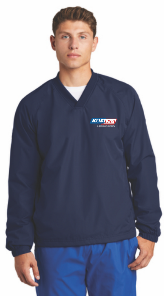 KOST USA JST72 Sport-Tek® V-Neck Raglan Wind Shirt
